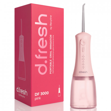 Портативный ирригатор D.Fresh by Revyline DF3000 Pink